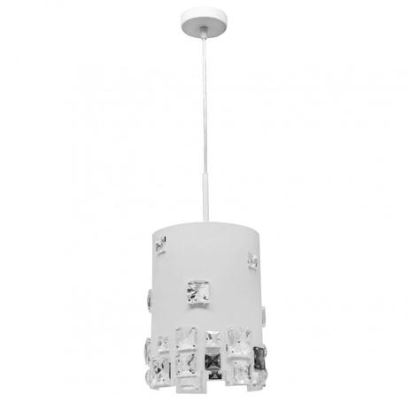 Pendente em Aço para 1 Lâmpada Uni 741 Design Taschibra Branco Menor preço em Pendente em Aço para 1 Lâmpada Uni 741 Design Taschibra Branco