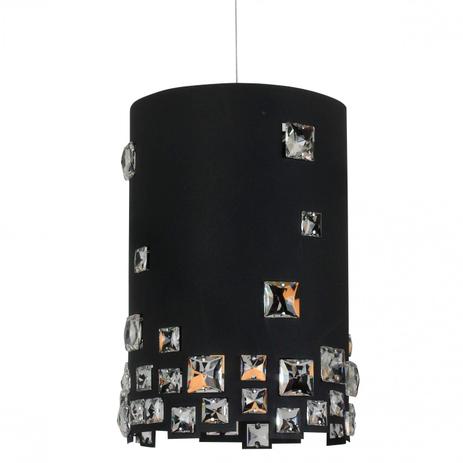 Pendente em Aço para 1 Lâmpada Uni 741 Design Taschibra Preto Menor preço em Pendente em Aço para 1 Lâmpada Uni 741 Design Taschibra Preto
