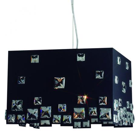 Pendente em Aço para 4 Lâmpadas Uni 742 Design Taschibra Preto Menor preço em Pendente em Aço para 4 Lâmpadas Uni 742 Design Taschibra Preto