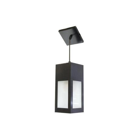 Pendente em Alumínio para 1 Lâmpada a 80x10cm Preto - Ideal iluminação Menor preço em Pendente em Alumínio para 1 Lâmpada a 80x10cm Preto - Ideal iluminação