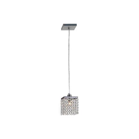 Pendente em Alumínio para 1 Lâmpada Córdoba 88x11cm Cromado - Auremar Menor preço em Pendente em Alumínio para 1 Lâmpada Córdoba 88x11cm Cromado - Auremar