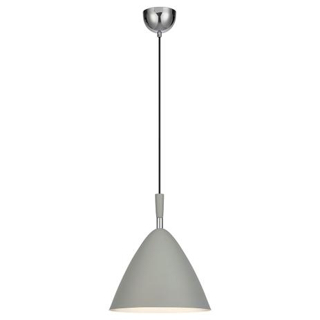 Pendente Evora, metal na cor Cinza - Lamp show Menor preço em Pendente Evora, metal na cor Cinza - Lamp show