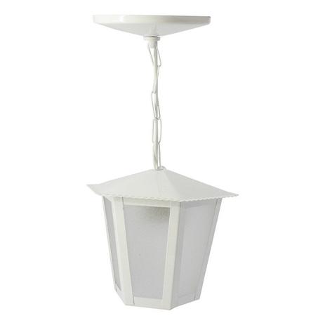Pendente Externo Branco Sextavado Ideal - Ideal plast Menor preço em Pendente Externo Branco Sextavado Ideal - Ideal plast
