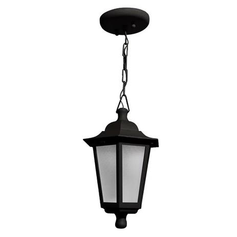 Pendente Externo Grega Sextavado Preto Dital Menor preço em Pendente Externo Grega Sextavado Preto Dital