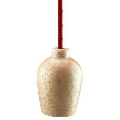 Pendente holder 8cmx160cm 1xe27 mad verm - Bella iluminação Menor preço em Pendente holder 8cmx160cm 1xe27 mad verm - Bella iluminação