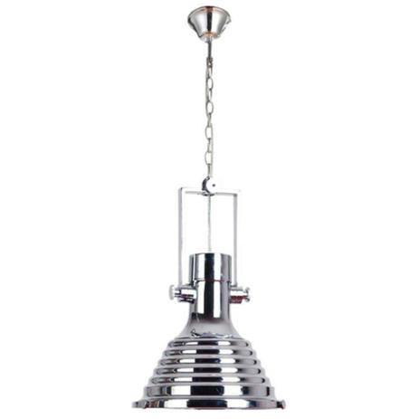 Pendente Industrial Vintage Aço Cromado Plutão I 1 Lâmp - Aev imports Menor preço em Pendente Industrial Vintage Aço Cromado Plutão I 1 Lâmp - Aev imports