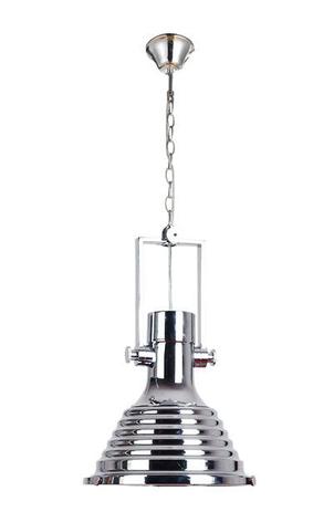 Pendente Industrial Vintage de Aço Cromado Plutão I 1 Lâmpada - Newlight Menor preço em Pendente Industrial Vintage de Aço Cromado Plutão I 1 Lâmpada - Newlight