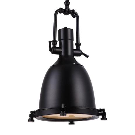 Pendente Kitchen Metal e Vidro Preto Fosco PE-081/1.37PF - Itamonte Menor preço em Pendente Kitchen Metal e Vidro Preto Fosco PE-081/1.37PF - Itamonte
