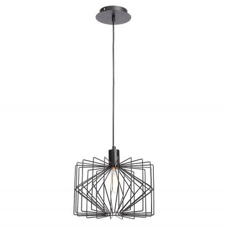 Pendente Kuhi Ø32Cm X 28,5Cm 1Xe27 Bivolt Preto - Bella iluminação Menor preço em Pendente Kuhi Ø32Cm X 28,5Cm 1Xe27 Bivolt Preto - Bella iluminação