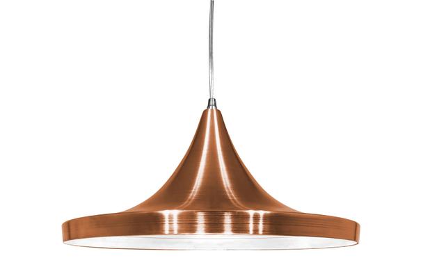 PENDENTE LUMINÁRIA DUBAI 18 X 36cm Cobre e Branco - Nobre Menor preço em PENDENTE LUMINÁRIA DUBAI 18 X 36cm Cobre e Branco - Nobre