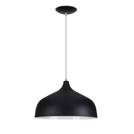 Pendente Luxor Em Alumínio Preto Para 1 Lâmpada E27 Kin Ligth - Kin light Menor preço em Pendente Luxor Em Alumínio Preto Para 1 Lâmpada E27 Kin Ligth - Kin light