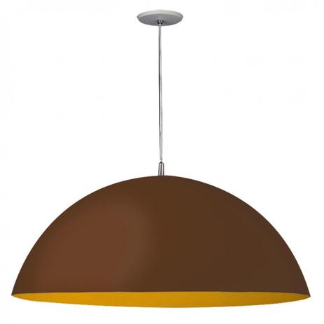 Pendente Meia Lua 32cm 6000 Pantoja & Carmona Café/Dourado Menor preço em Pendente Meia Lua 32cm 6000 Pantoja & Carmona Café/Dourado