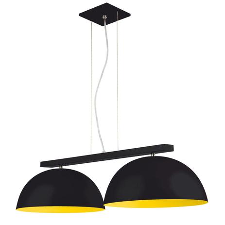 Pendente Meia Lua Duplo 32cm 6001 Pantoja Carmona Preto/Amarelo Menor preço em Pendente Meia Lua Duplo 32cm 6001 Pantoja Carmona Preto/Amarelo