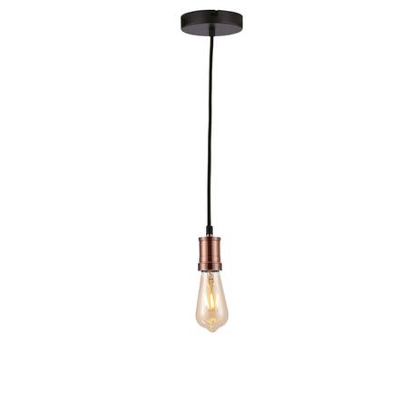Pendente Metal Cobre 1xE27 40w Ø4,8x7,5cm New Line - NL-PD713-CO Menor preço em Pendente Metal Cobre 1xE27 40w Ø4,8x7,5cm New Line - NL-PD713-CO