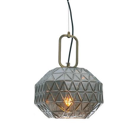 Pendente Metal/Vidro 1xE27 40w Ø26x35cm Fumê New Line - NL-PD1093-FM Menor preço em Pendente Metal/Vidro 1xE27 40w Ø26x35cm Fumê New Line - NL-PD1093-FM