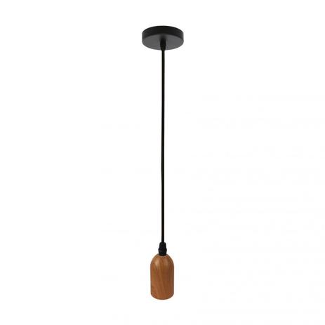 Pendente Metal Vintage Longo Dot Taschibra Madeira Menor preço em Pendente Metal Vintage Longo Dot Taschibra Madeira