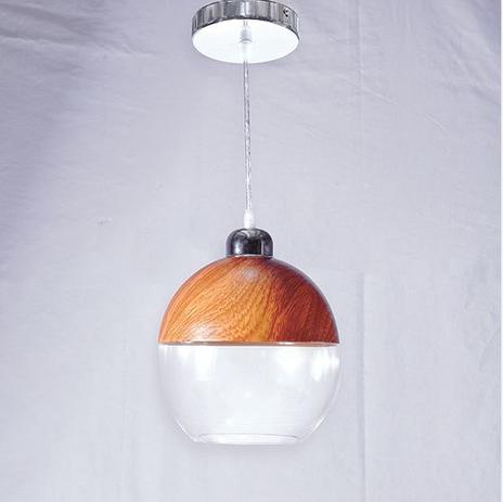 Pendente moderno em vidro com metal amadeirado para 1lamp e27 (d)20x (a)25cm 1203 adnmais Menor preço em Pendente moderno em vidro com metal amadeirado para 1lamp e27 (d)20x (a)25cm 1203 adnmais