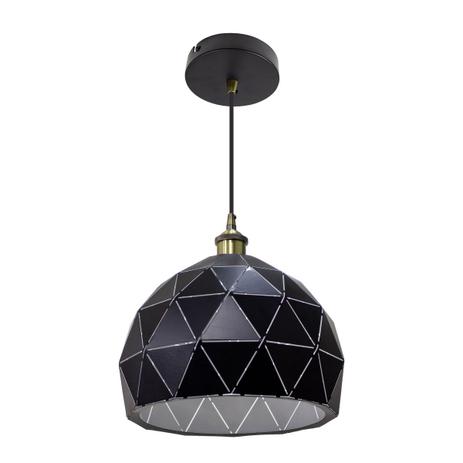Pendente Origami Ø30cm Preto Bella Iluminação Ke004b St483 - Starlumen Menor preço em Pendente Origami Ø30cm Preto Bella Iluminação Ke004b St483 - Starlumen