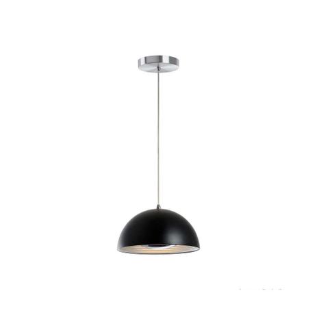 Pendente para 1 lâmpada G9 40W preto Taschibra Menor preço em Pendente para 1 lâmpada G9 40W preto Taschibra