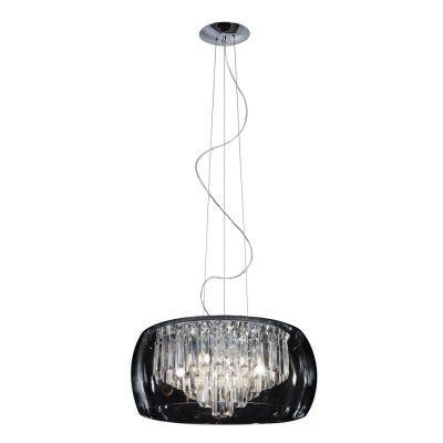 Pendente plafon metal vidro cristal 40cmx20cm 5xg9 cromado tr - Bella iluminação Menor preço em Pendente plafon metal vidro cristal 40cmx20cm 5xg9 cromado tr - Bella iluminação