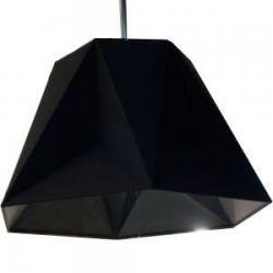 Pendente Póli de Metal e Tecido Preto G - Decorafast Menor preço em Pendente Póli de Metal e Tecido Preto G - Decorafast