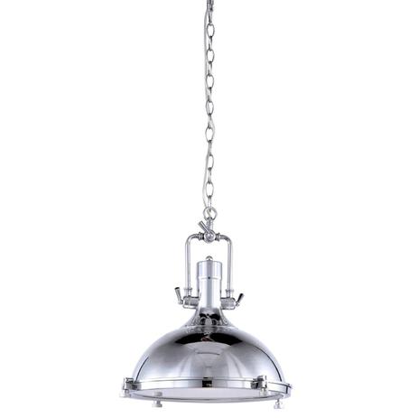 Pendente Redondo em Aço e Vidro 1 Lâmpada Kitchen PE-082 Mais Luz Cromado Menor preço em Pendente Redondo em Aço e Vidro 1 Lâmpada Kitchen PE-082 Mais Luz Cromado