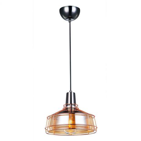 Pendente Redondo em Aço e Vidro 1 Lâmpada Shinny PE-083 Mais Luz Ouro Rose Menor preço em Pendente Redondo em Aço e Vidro 1 Lâmpada Shinny PE-083 Mais Luz Ouro Rose
