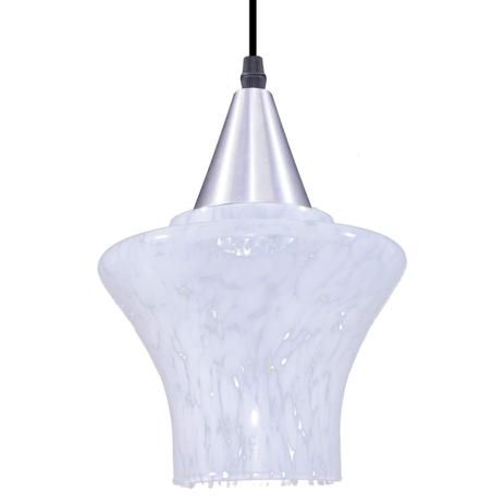 Pendente Redondo para 1 Lâmpada Treviso Liso Transparente e Leitoso E27 Taschibra Transparente Menor preço em Pendente Redondo para 1 Lâmpada Treviso Liso Transparente e Leitoso E27 Taschibra Transparente