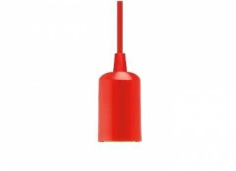 Pendente Slim Vertical Canopla Plástica Vermelho - Vertical iluminação Menor preço em Pendente Slim Vertical Canopla Plástica Vermelho - Vertical iluminação