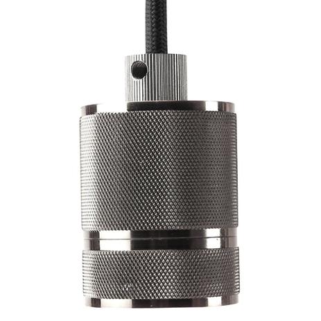 Pendente Socket 4,8Cm x 156Cm 1 x e27 Cromado - Bella iluminação Menor preço em Pendente Socket 4,8Cm x 156Cm 1 x e27 Cromado - Bella iluminação