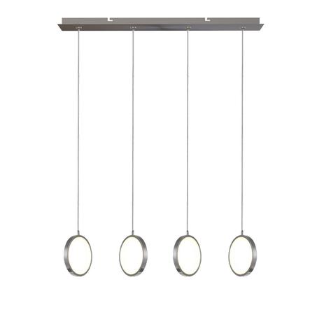 Pendente Soleil A16 Led 4x8w 3000k Níquel Fio Transparente 1,8m - Chandelie Menor preço em Pendente Soleil A16 Led 4x8w 3000k Níquel Fio Transparente 1,8m - Chandelie