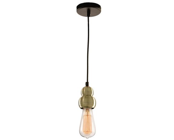 Pendente Soquete em Metal Dourado - Mart Menor preço em Pendente Soquete em Metal Dourado - Mart
