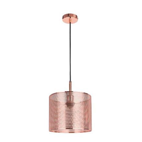 Pendente Telinha em Metal Cobre - Bella Iluminação - CI001 Menor preço em Pendente Telinha em Metal Cobre - Bella Iluminação - CI001