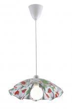 Pendente Tulipas 40cm Vidro plissado decorado com cabo - Llum Bronzearte Menor preço em Pendente Tulipas 40cm Vidro plissado decorado com cabo - Llum Bronzearte
