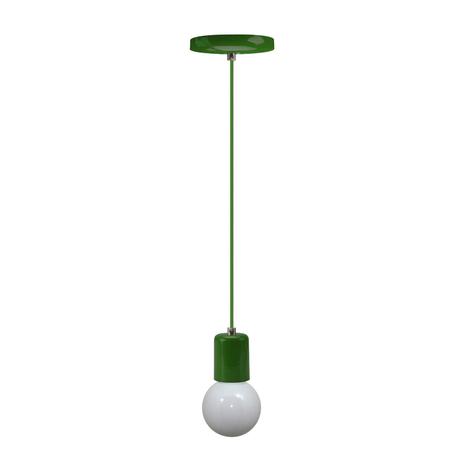 Pendente Uno Colors Cromalux Verde Menor preço em Pendente Uno Colors Cromalux Verde