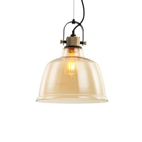 Pendente Vidro e Metal Champagne Newline Ø30cm E27 - New line Menor preço em Pendente Vidro e Metal Champagne Newline Ø30cm E27 - New line
