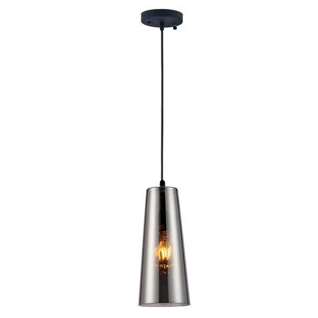 Pendente Vidro/Metal 1xE27 40w 14x32cm Fumê New Line - NL-PD730-FM Menor preço em Pendente Vidro/Metal 1xE27 40w 14x32cm Fumê New Line - NL-PD730-FM