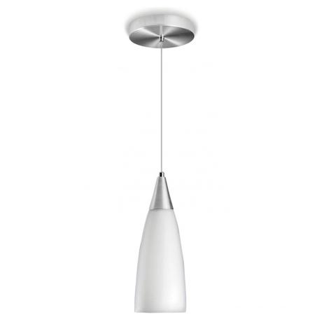 Pendente Vidro para 1 Lâmpada 12,5cm Premium Blumenau Branco Menor preço em Pendente Vidro para 1 Lâmpada 12,5cm Premium Blumenau Branco
