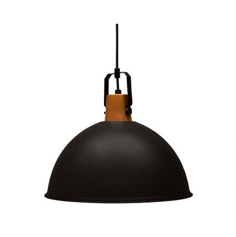 Pendente Vintage Industrial Alumínio Retro Preto Ø37cm Alz94 - Acende A Luz Menor preço em Pendente Vintage Industrial Alumínio Retro Preto Ø37cm Alz94 - Acende A Luz