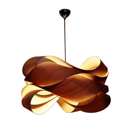 Pendente Wood 1 x E27 Ø80cm Madeira - Llum bronzearte Menor preço em Pendente Wood 1 x E27 Ø80cm Madeira - Llum bronzearte