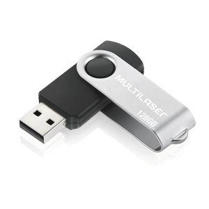 Pendrive 128GB Multilaser PD591 Preto Menor preço em Pendrive 128GB Multilaser PD591 Preto