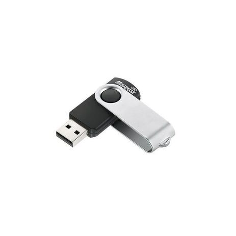 Pendrive 16GB USB Multilaser PD588 Preto/Prata Menor preço em Pendrive 16GB USB Multilaser PD588 Preto/Prata