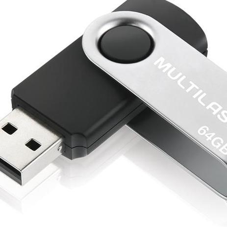 PenDrive 64gb Twist preto PD590 Multilaser Menor preço em PenDrive 64gb Twist preto PD590 Multilaser