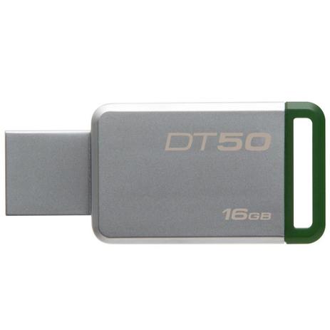 Pendrive Kingston DT50 16GB 3.0 - Branco Menor preço em Pendrive Kingston DT50 16GB 3.0 - Branco