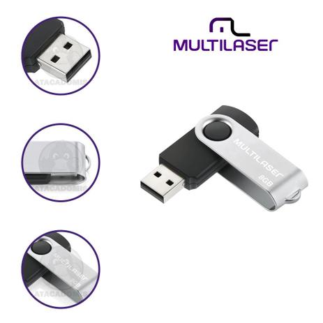 Pendrive Multilaser Twist 8GB 16GB 32GB 64GB Menor preço em Pendrive Multilaser Twist 8GB 16GB 32GB 64GB
