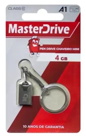 Pendrive portátil de metal, usb, 32gb master drive Menor preço em Pendrive portátil de metal, usb, 32gb master drive
