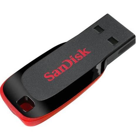 Pendrive SanDisk 8GB Cruzer Blade Z50 Menor preço em Pendrive SanDisk 8GB Cruzer Blade Z50