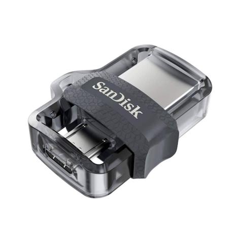 Pendrive Sandisk Dual Drive USB 32GB 3.0 - Preto Menor preço em Pendrive Sandisk Dual Drive USB 32GB 3.0 - Preto