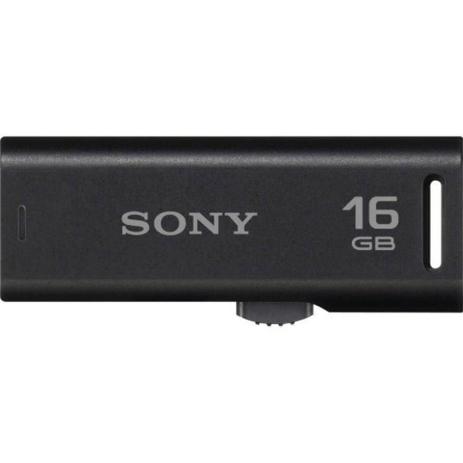Pendrive Sony USM16GR/B 16GB - Preto Menor preço em Pendrive Sony USM16GR/B 16GB - Preto
