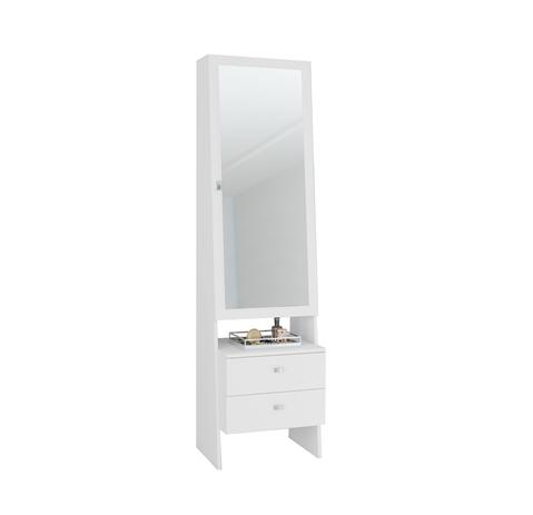 Penteadeira/ Armário Porta Jóias, Pe2008, Tenco Mobili. Branco - Tecno mobili Menor preço em Penteadeira/ Armário Porta Jóias, Pe2008, Tenco Mobili. Branco - Tecno mobili